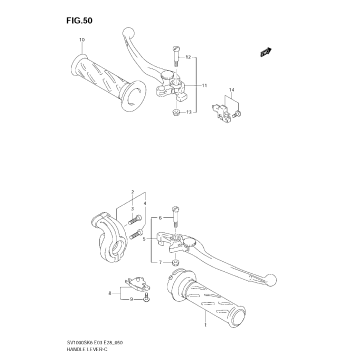 HANDLE LEVER (SV1000S)