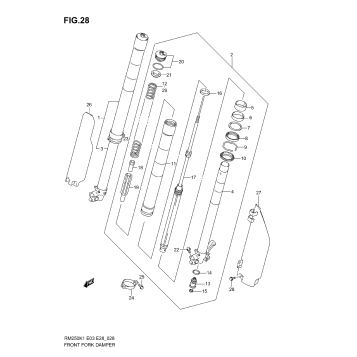 FRONT DAMPER (MODEL K1)