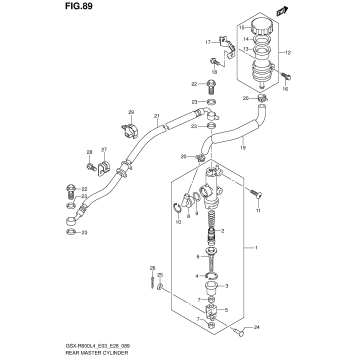 REAR MASTER CYLINDER