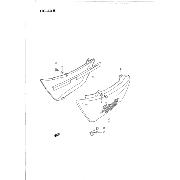 FRAME COVER (MODEL N/P/R)