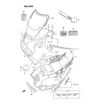 COWLING BODY (MODEL S)