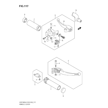 HANDLE LEVER (VZR1800Z L2 E28)