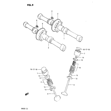 CAM SHAFT - VALVE
