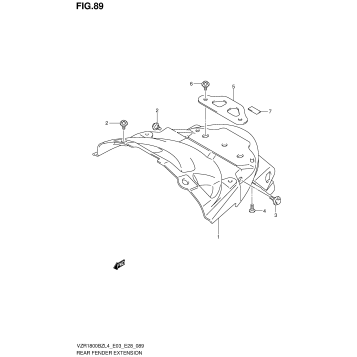 REAR FENDER EXTENSION