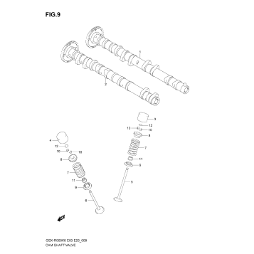 CAM SHAFT - VALVE
