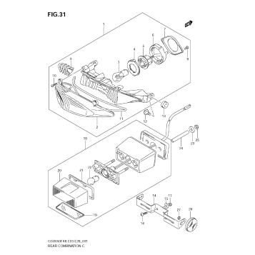 REAR COMBINATION LAMP