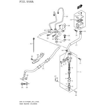 REAR MASTER CYLINDER
