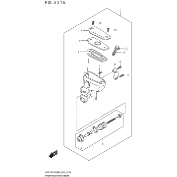 FRONT MASTER CYLINDER