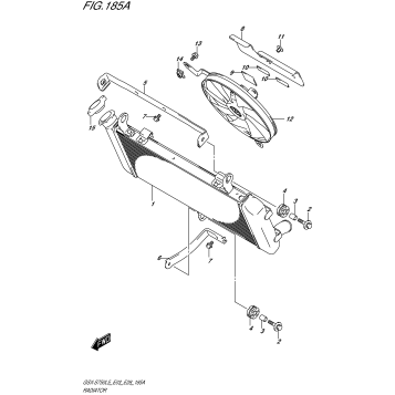 RADIATOR (GSX-S750L5 E03)