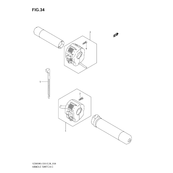 HANDLE SWITCH (MODEL K5/K6)