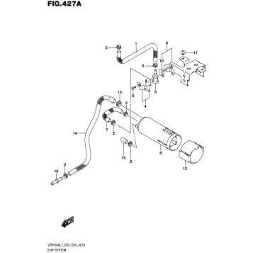 EVAP SYSTEM (VZR1800BZL7 E33)