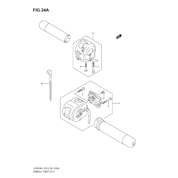 HANDLE SWITCH (MODEL K7/K8/K9)