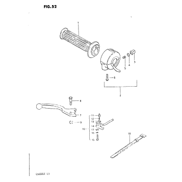 RIGHT HANDLE SWITCH (MODEL X)
