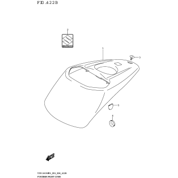 FUEL TANK FRONT COVER