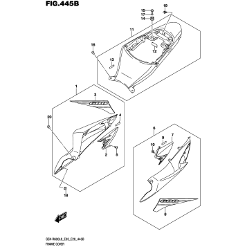 FRAME COVER (QEB,BNE)
