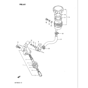 REAR MASTER CYLINDER