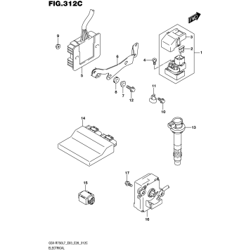 ELECTRICAL (GSX-R750L7 E33)
