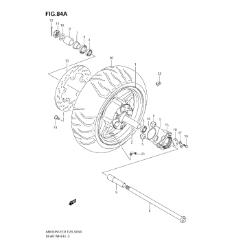 REAR WHEEL (AN650K7)