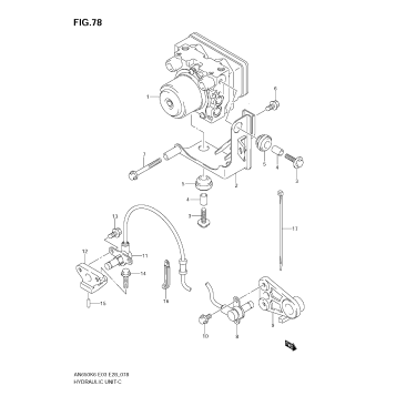 HYDRAULIC UNIT (AN650AK6/AK7/AK8/AK9)