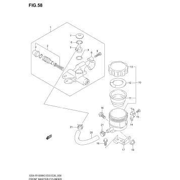 FRONT MASTER CYLINDER