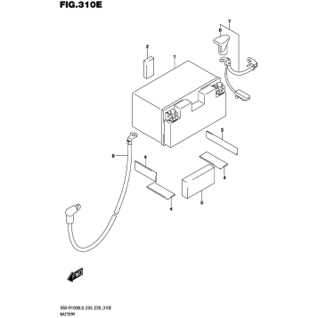 BATTERY (GSX-R1000AL8 E33)