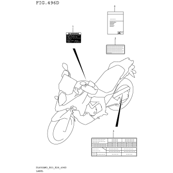 LABEL (DL650XAM3E03)