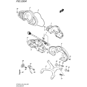 SPEEDOMETER (SFV650L5 E03)