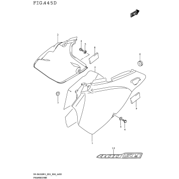FRAME COVER (DR-Z400SMM3 E03)