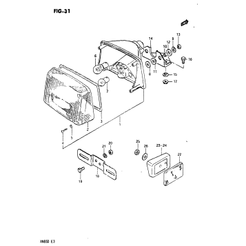 REAR COMBINATION LAMP