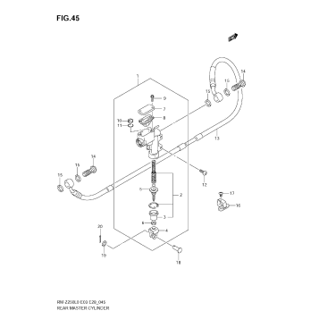 REAR MASTER CYLINDER