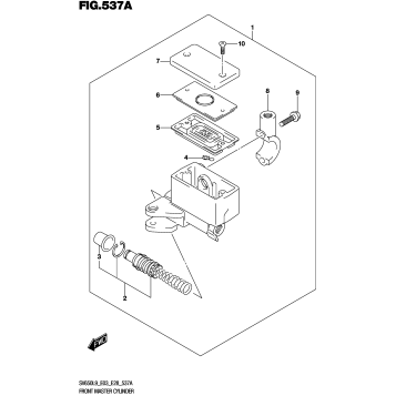 FRONT MASTER CYLINDER (SV650L9 E03)