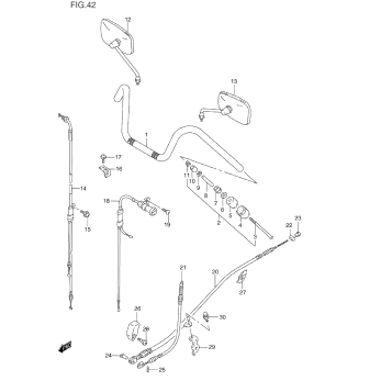 HANDLEBAR (MODEL N/P/R)
