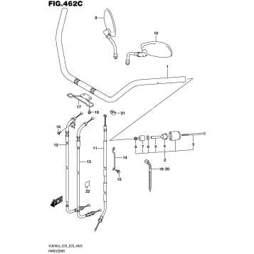 HANDLEBAR (VL800L6 E33)