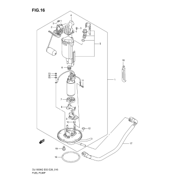 FUEL PUMP (MODEL K2/K3)