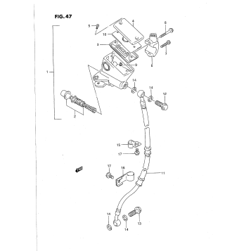FRONT MASTER CYLINDER
