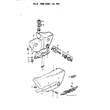 FRAME COVER - OIL TANK