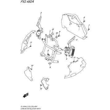 COWLING INSTALLATION PARTS
