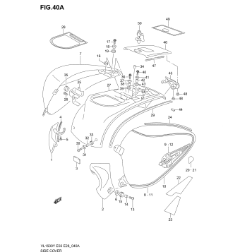 SIDE COVER (MODEL Y)