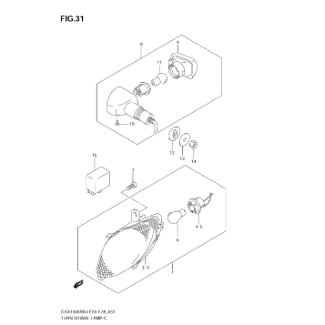 TURNSIGNAL LAMP (MODEL K4)