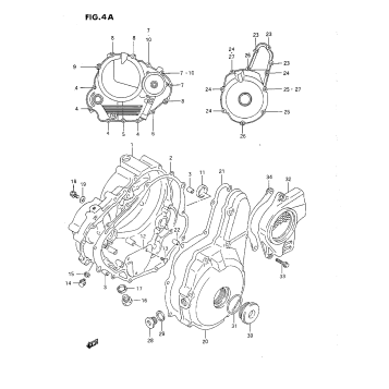 CRANKCASE COVER (R)