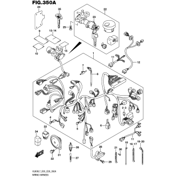 WIRING HARNESS (VL800L7 E03)