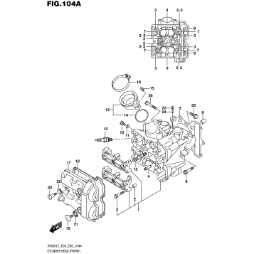 CYLINDER HEAD (FRONT)