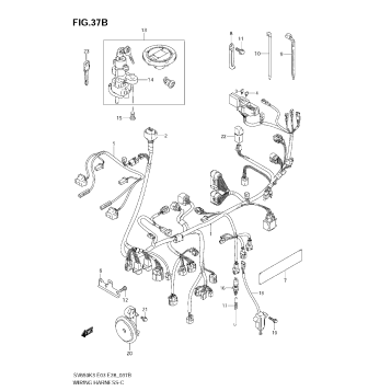 WIRING HARNESS (SV650SK7)