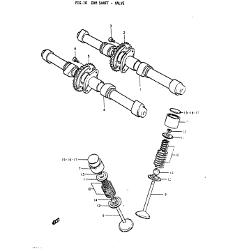 CAM SHAFT - VALVE