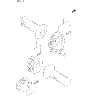 HANDLE SWITCH (MODEL L/M/N/P/R/S)