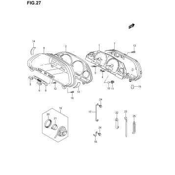 SPEEDOMETER (AN400K3/K4/K5/K6)