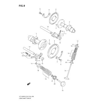 CAMSHAFT - VALVE