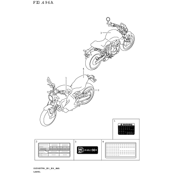 LABEL (GSX800TRQ:E03)
