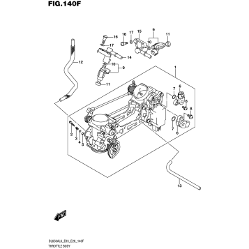 THROTTLE BODY (DL650XAL6 E03)