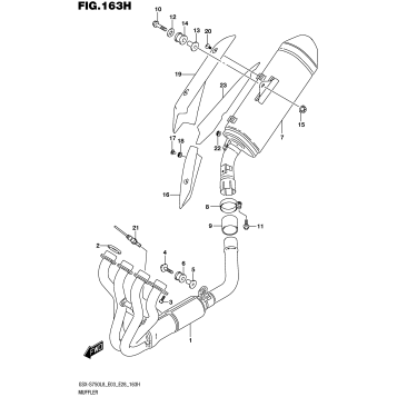 MUFFLER (GSX-S750AZL8 E33)